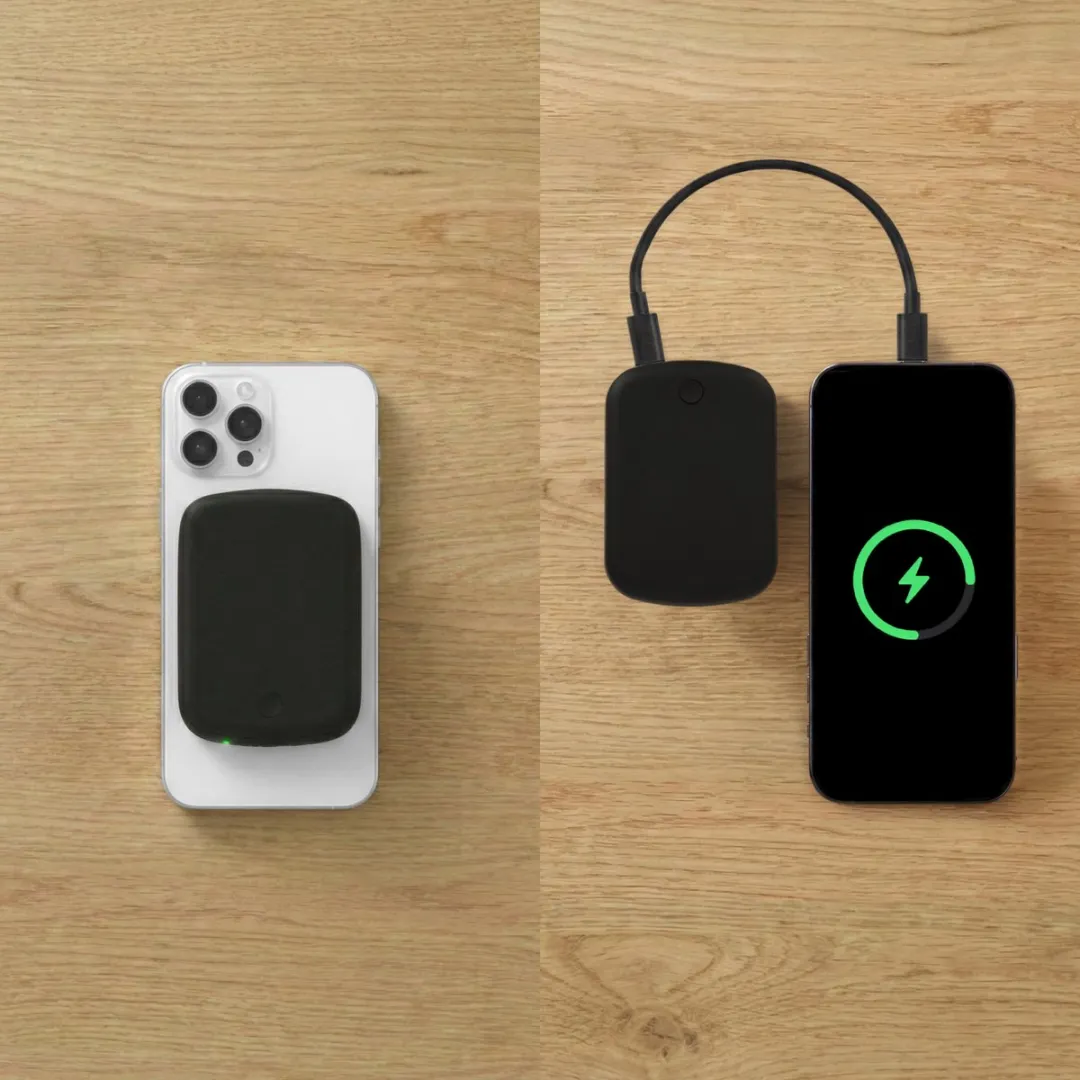 R2B Powerbank 10000mAh MagSafe - 38.5W - 2x USB-C