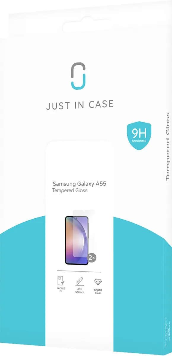 Just in Case Samsung Galaxy A55 Screenprotector - 2 Stuks