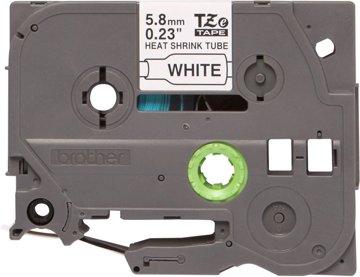 Brother HSe-211 Krimpkous 5.8mm Wit/Zwart - 1.5m