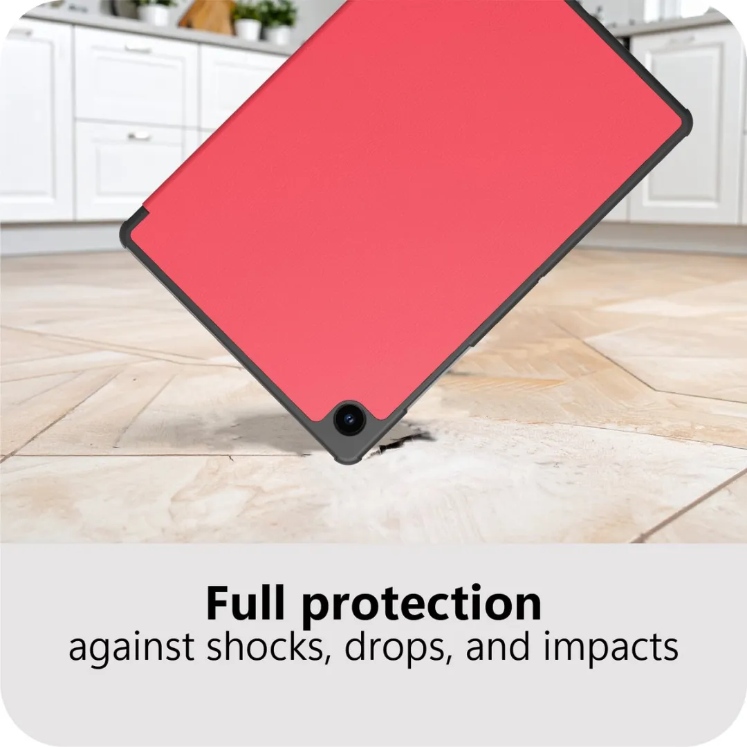 Just in Case TSA2813TF6 Tablethoes - Samsung Galaxy Tab A11/A9 Plus - Rood