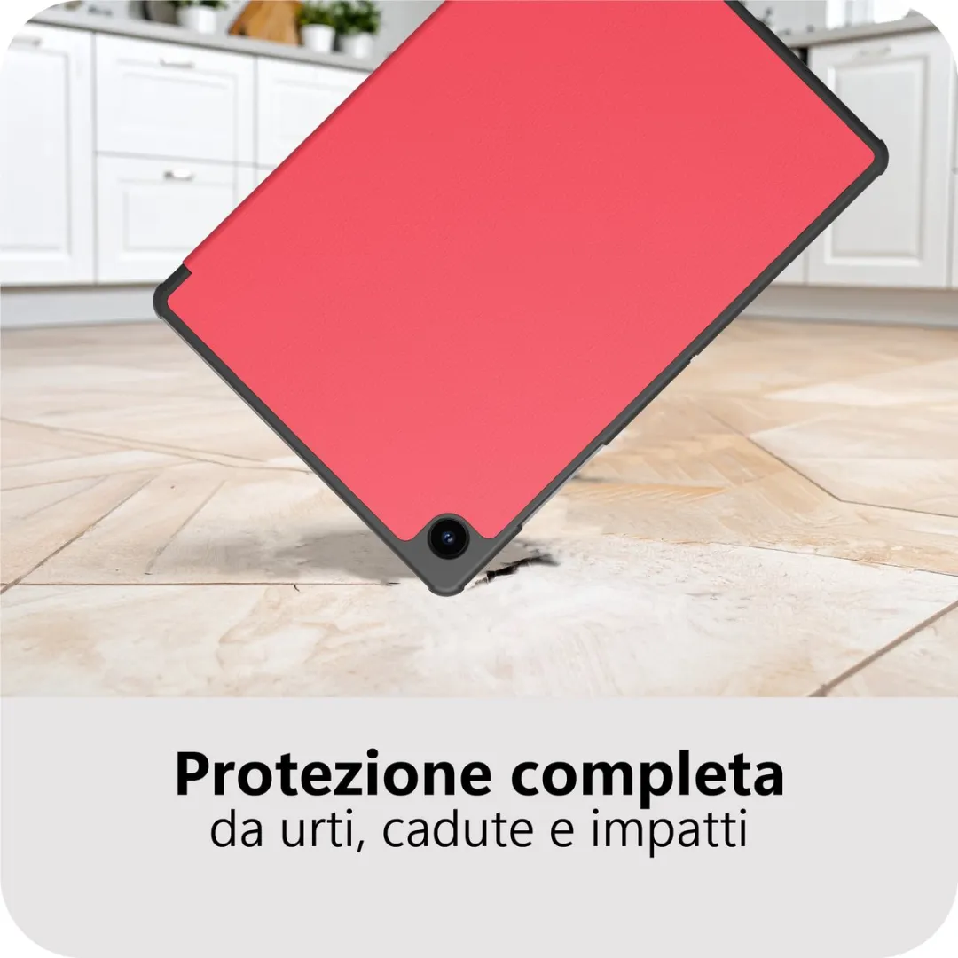 Just in Case TSA2813TF6 Tablethoes - Samsung Galaxy Tab A11/A9 Plus - Rood