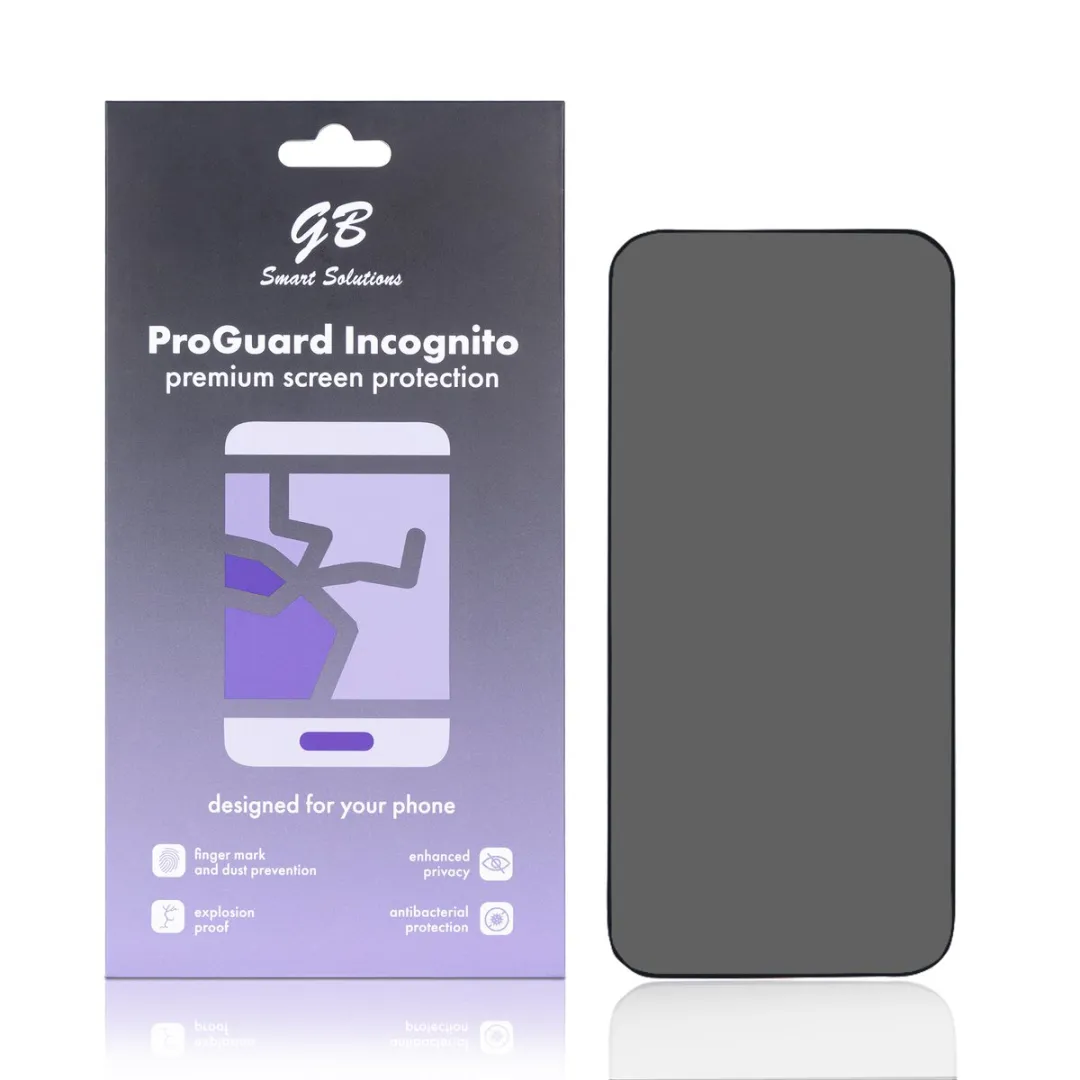 GB ProGuard Incognito Privacy Screenprotector iPhone 17 Pro - 2 Stuks
