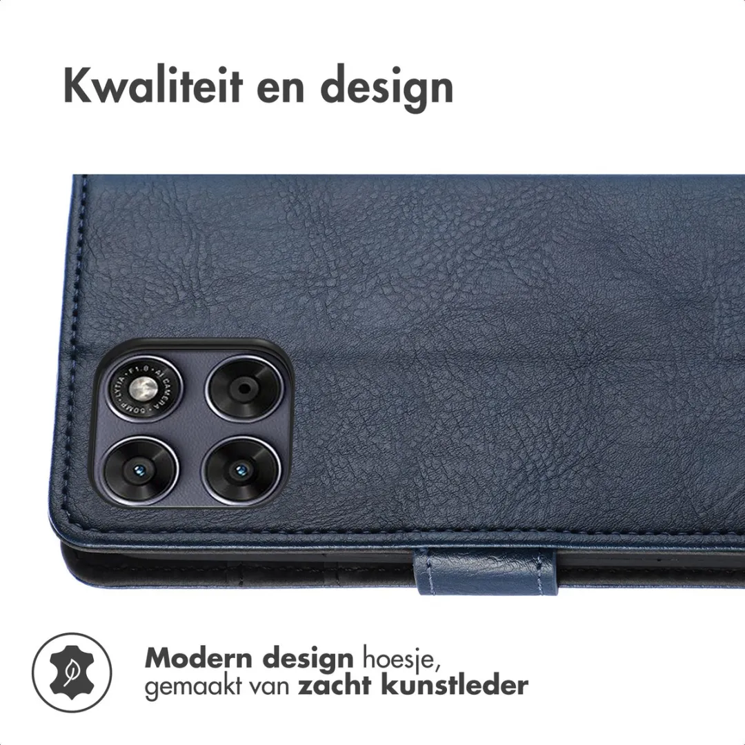 Imoshion Hoesje Motorola Moto G77 - Donkerblauw