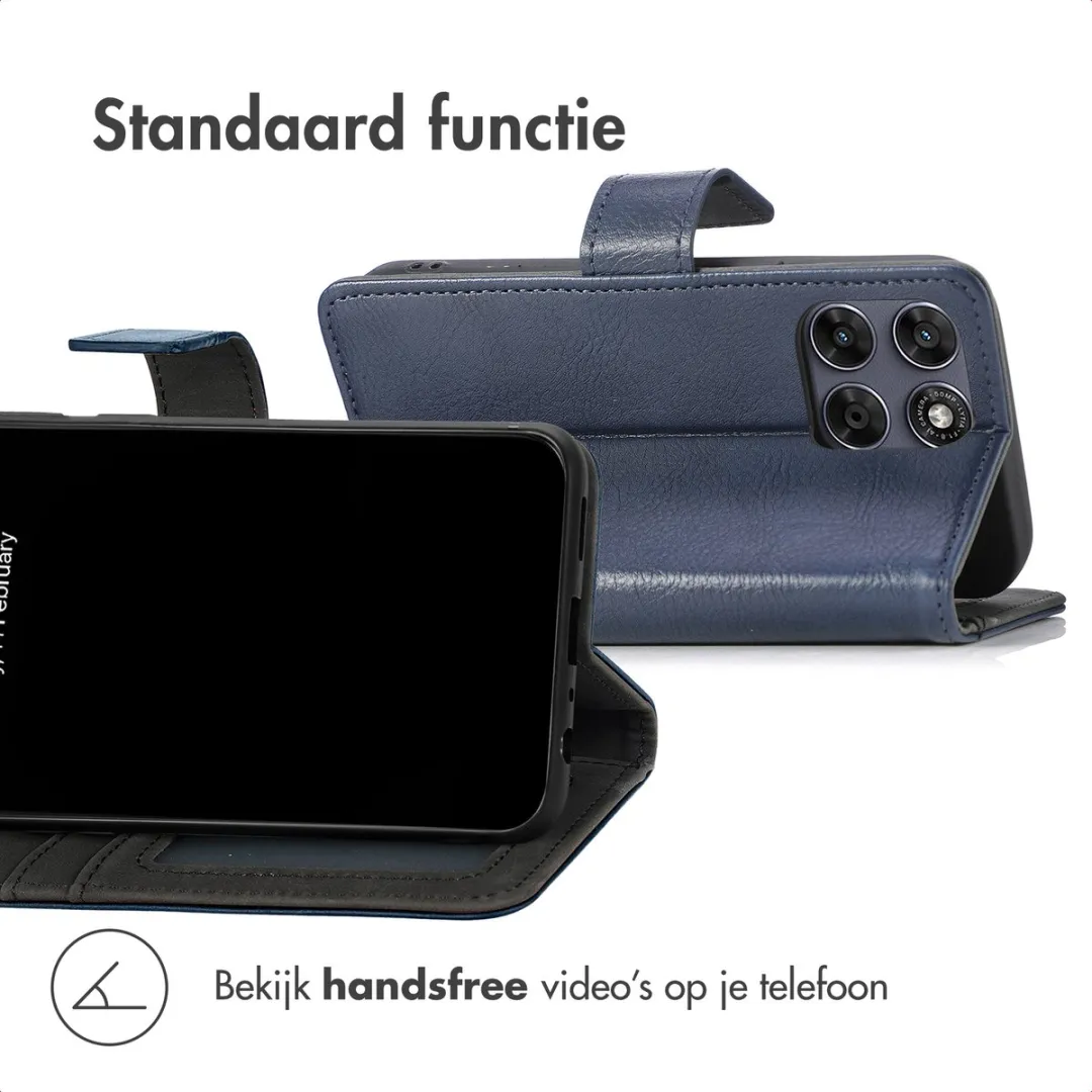 Imoshion Hoesje Motorola Moto G77 - Donkerblauw