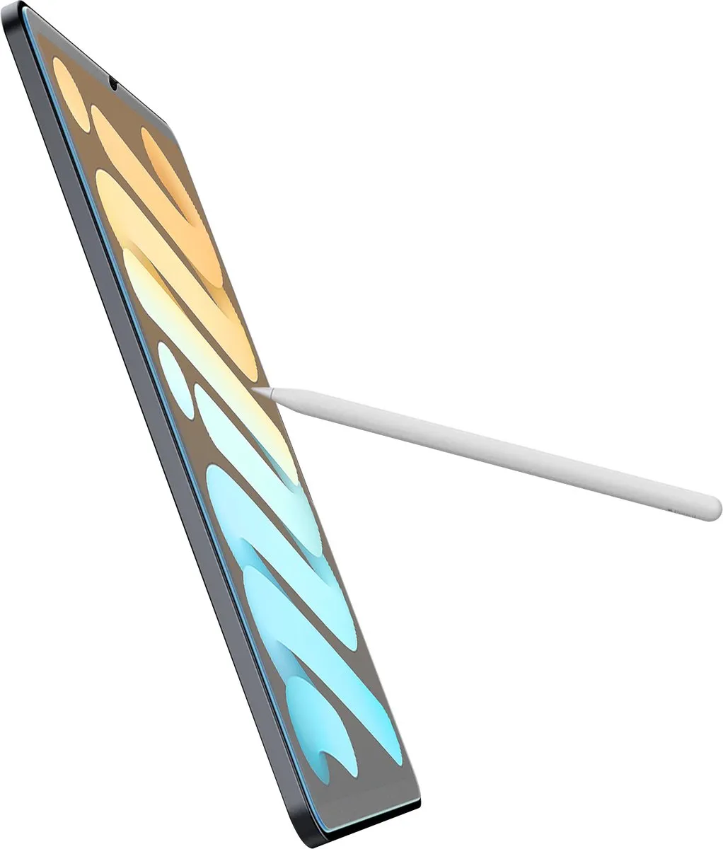 Just in Case Screenprotector iPad Mini 7 8503794 - Transparant - afbeelding 6 van 6