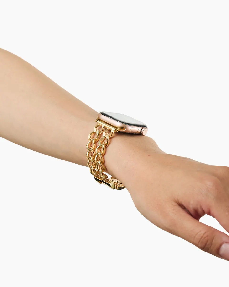 iDeal of Sweden Chain Watch Band Apple Watch 38-42mm - Gold