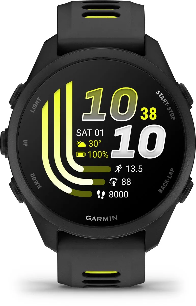 Garmin Forerunner 170 GPS Hardloophorloge - 43mm - Zwart