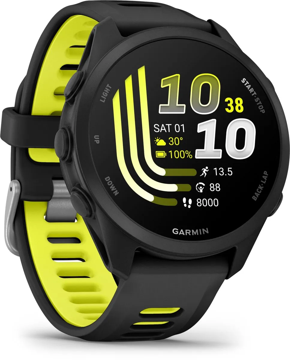 Garmin Forerunner 170 GPS Hardloophorloge - 43mm - Zwart