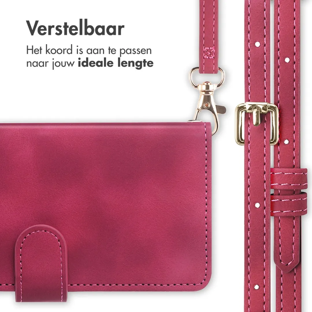 Imoshion Bookcase Hoesje Motorola Edge 70 Fusion - 3 Pasjes - Rood