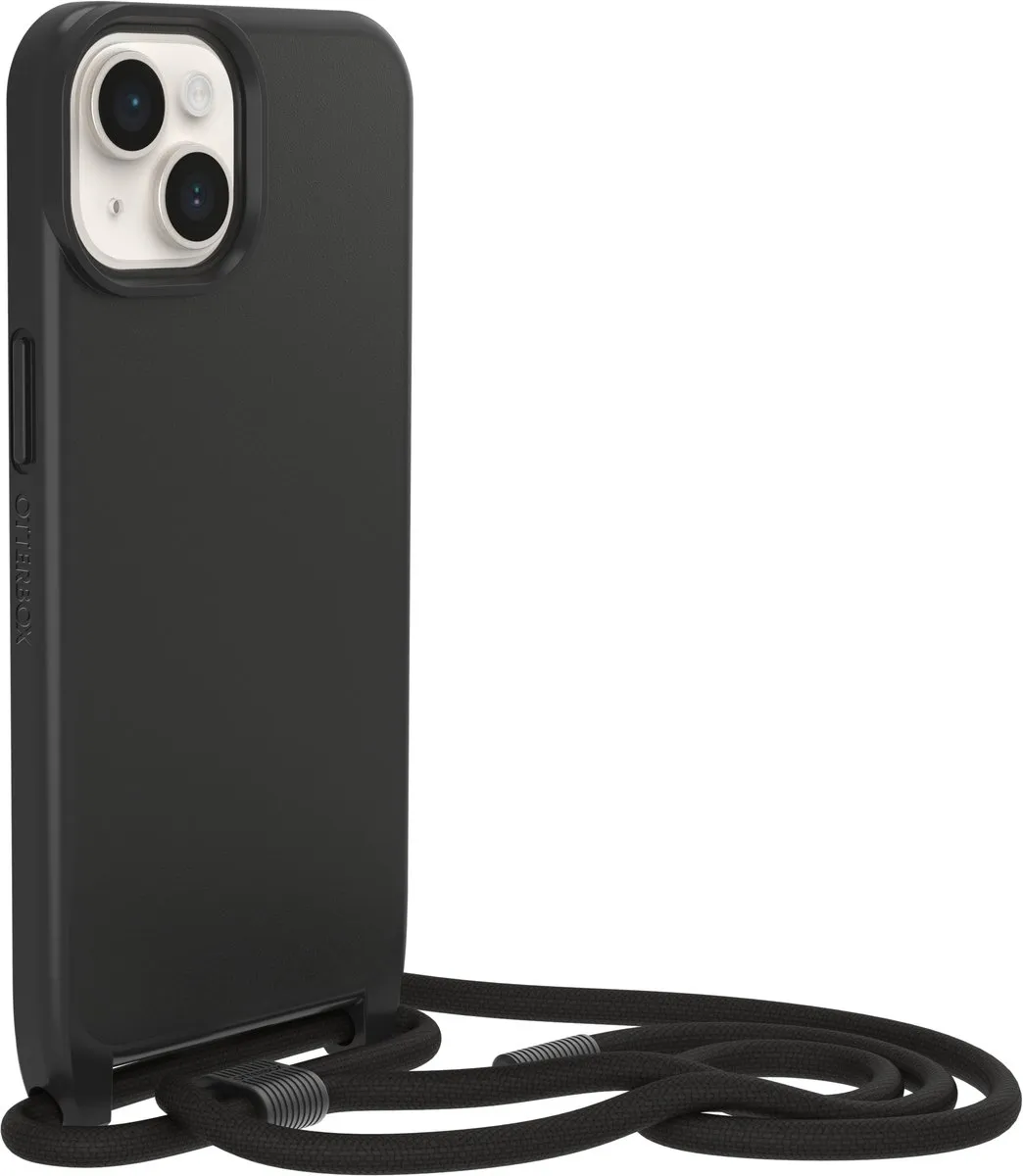 OtterBox React Necklace MagSafe iPhone 14 Hoesje - Zwart