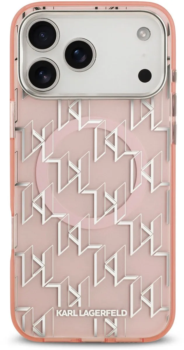 Karl Lagerfeld iPhone 17 Pro Max Hoesje - Roze - MPN 3666339505509