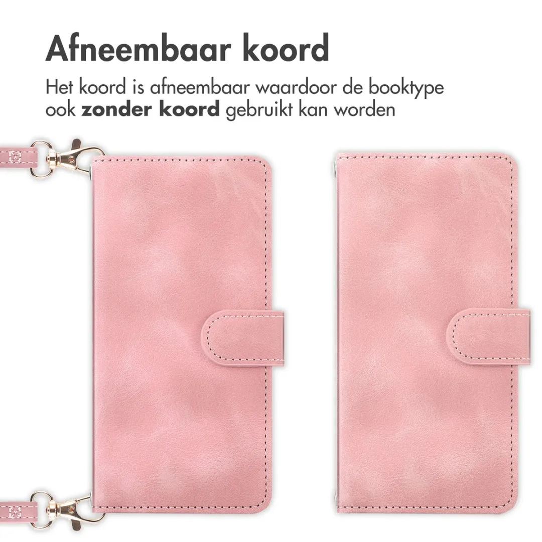 Imoshion Bookcase Hoesje Motorola Edge 70 Fusion - 3 Stuks - Roze