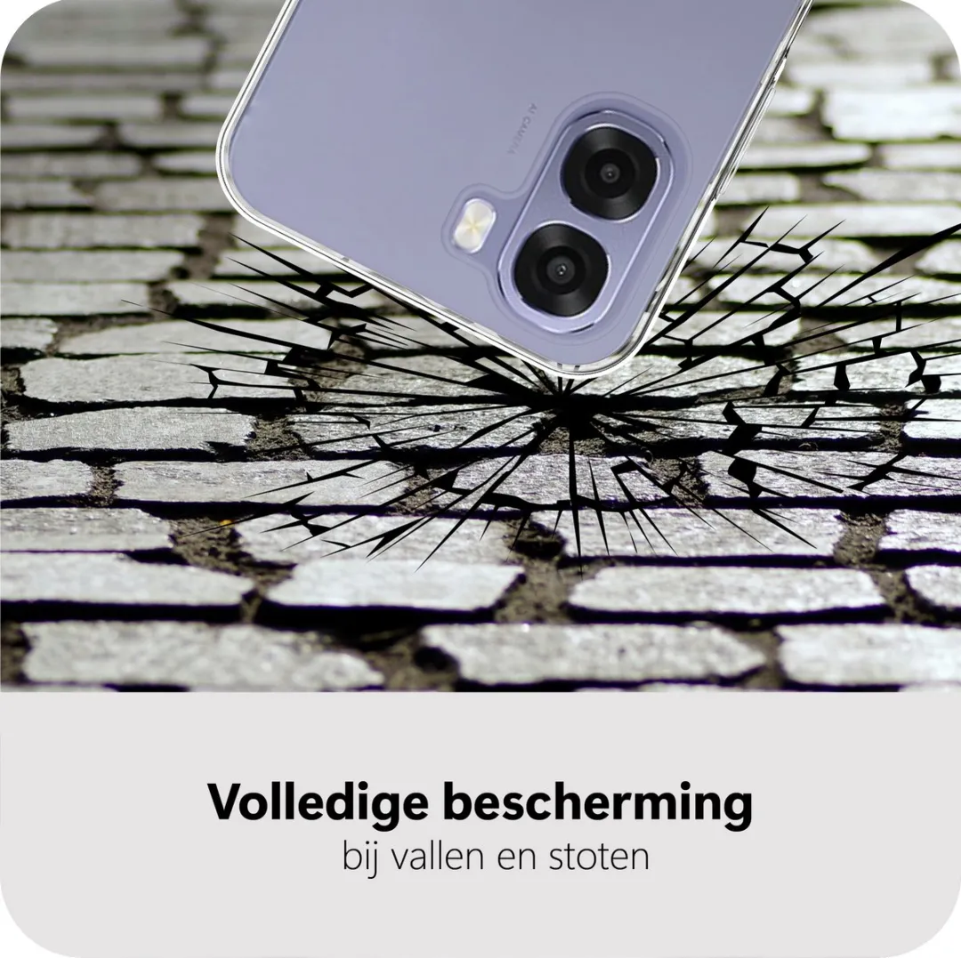 Just in Case Hoesje Oppo A6X 5G - Transparant - MOO2885KL0L