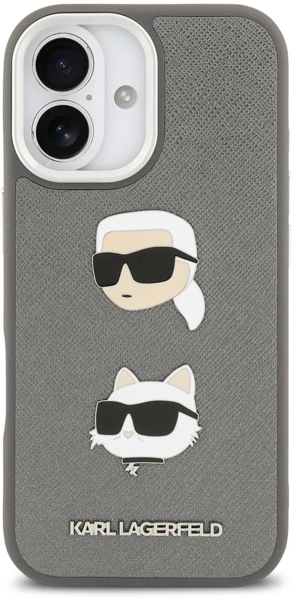 Karl Lagerfeld iPhone 17 Telefoonhoesje - Grey - MPN 3666339494810