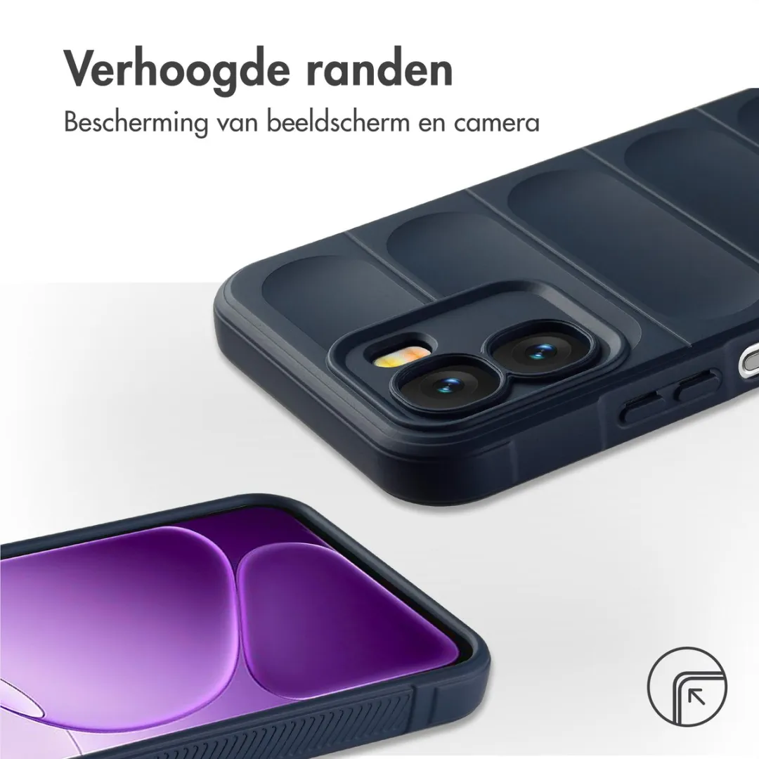 Imoshion Hoesje Oppo A6X 5G - Donkerblauw