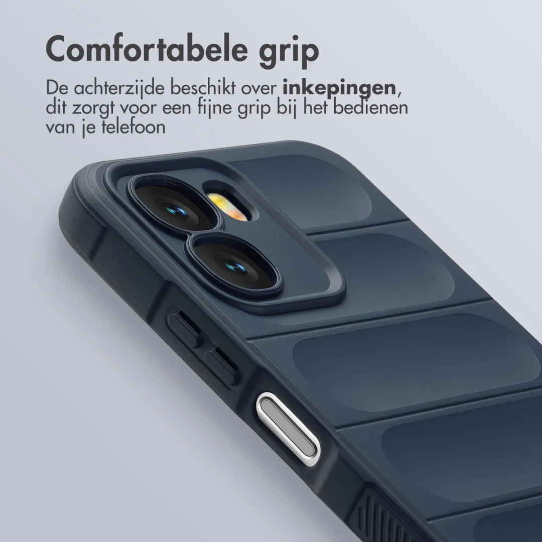 Imoshion Hoesje Oppo A6X 5G - Donkerblauw