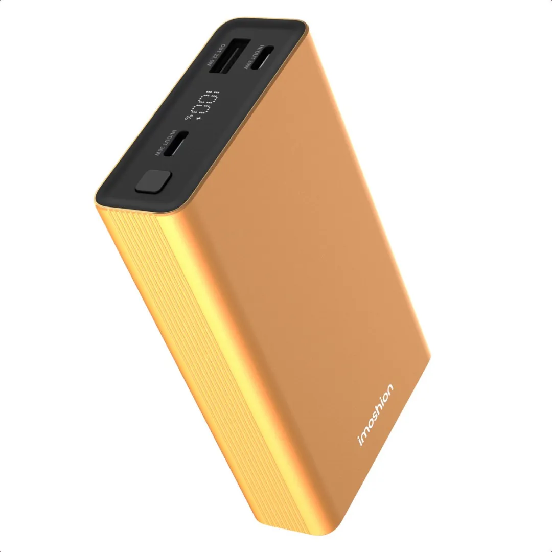 Imoshion Powerbank SH00098565 20.000mAh - 30W - 3x USB - KNVB Leeuw