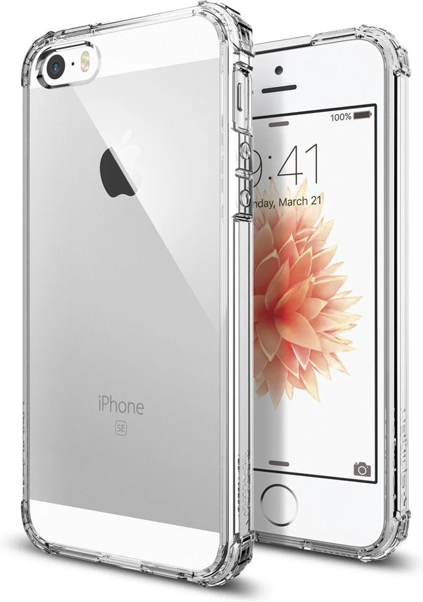 Spigen Neo Hybrid Crystal iPhone 5/5s/SE 2016 - 041CS20177 - Transparant