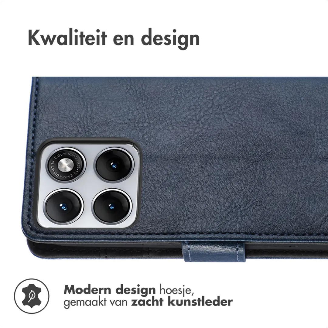 Imoshion Hoesje Motorola Edge 70 Fusion - 3 Pasjes - Donkerblauw