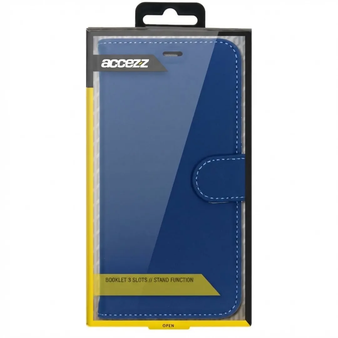 Accezz Hoesje iPhone 11 Pro Max - Blauw - 3 Pasjes