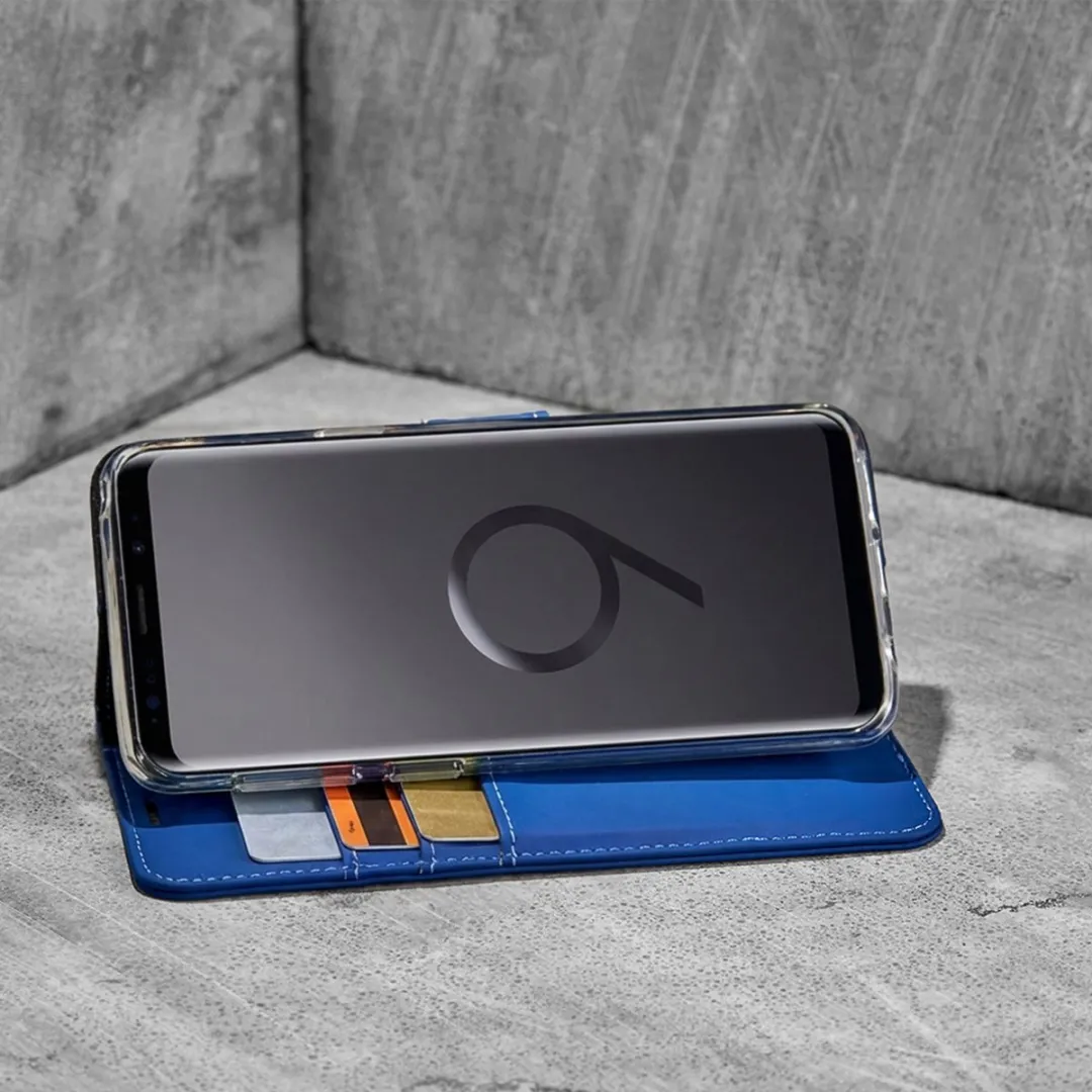 Accezz Hoesje iPhone 11 Pro Max - Blauw - 3 Pasjes