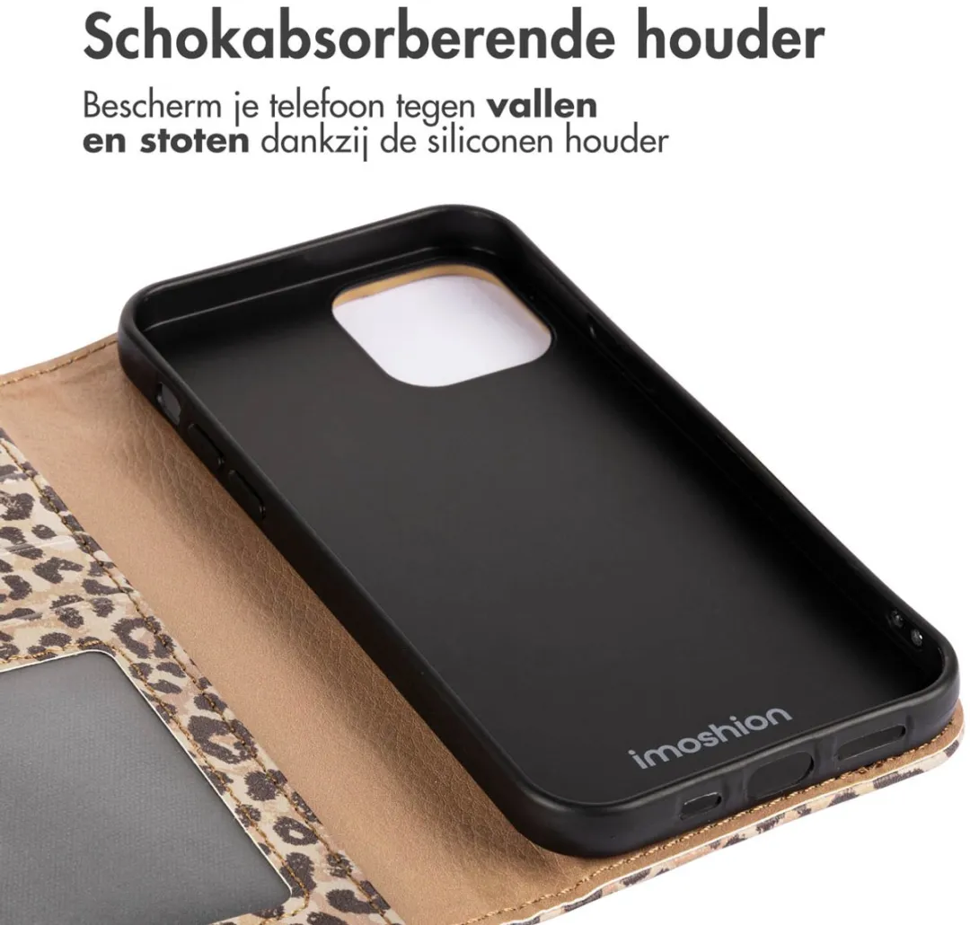 Imoshion iPhone 15 Hoesje - Leopard Mood - 3 Pasjes