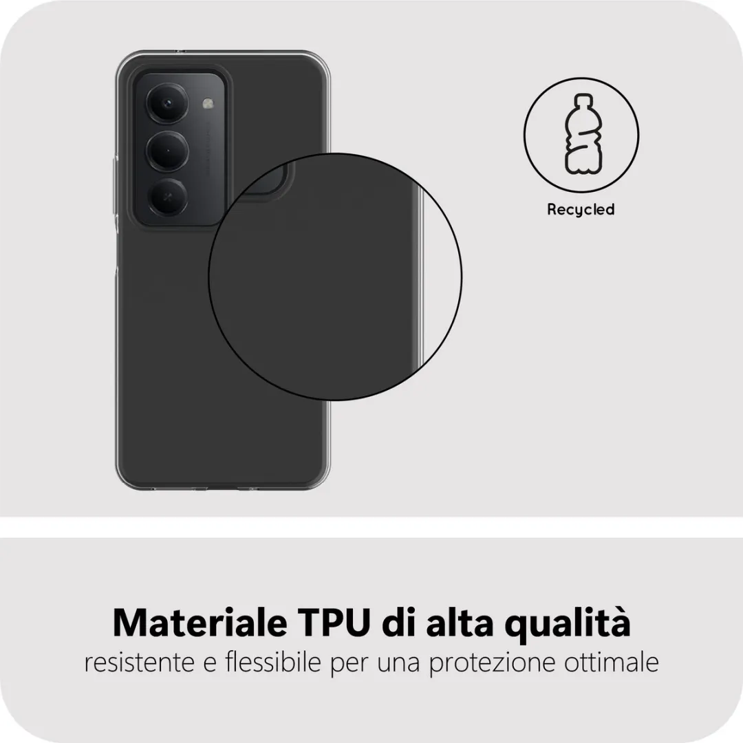 Just in Case Hoesje Xiaomi Redmi 15 MXM2820KL0 - Siliconen - Transparant