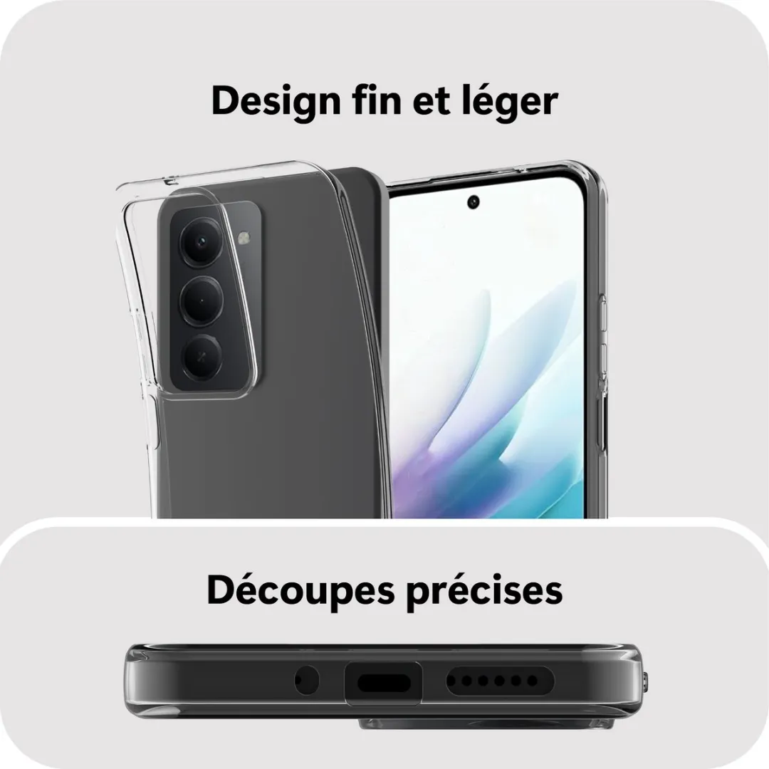Just in Case Hoesje Xiaomi Redmi 15 MXM2820KL0 - Siliconen - Transparant - afbeelding 6 van 6