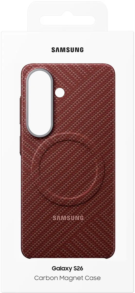 Samsung Galaxy S26 Carbon Magnet Hoesje - Rood - EF-KS942SO - afbeelding 6 van 6