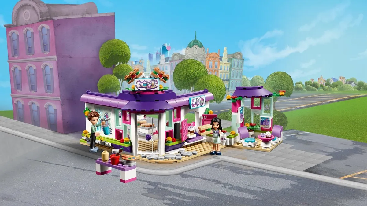 LEGO Friends Emma's Kunstcafé 41336 - 378 Stukken