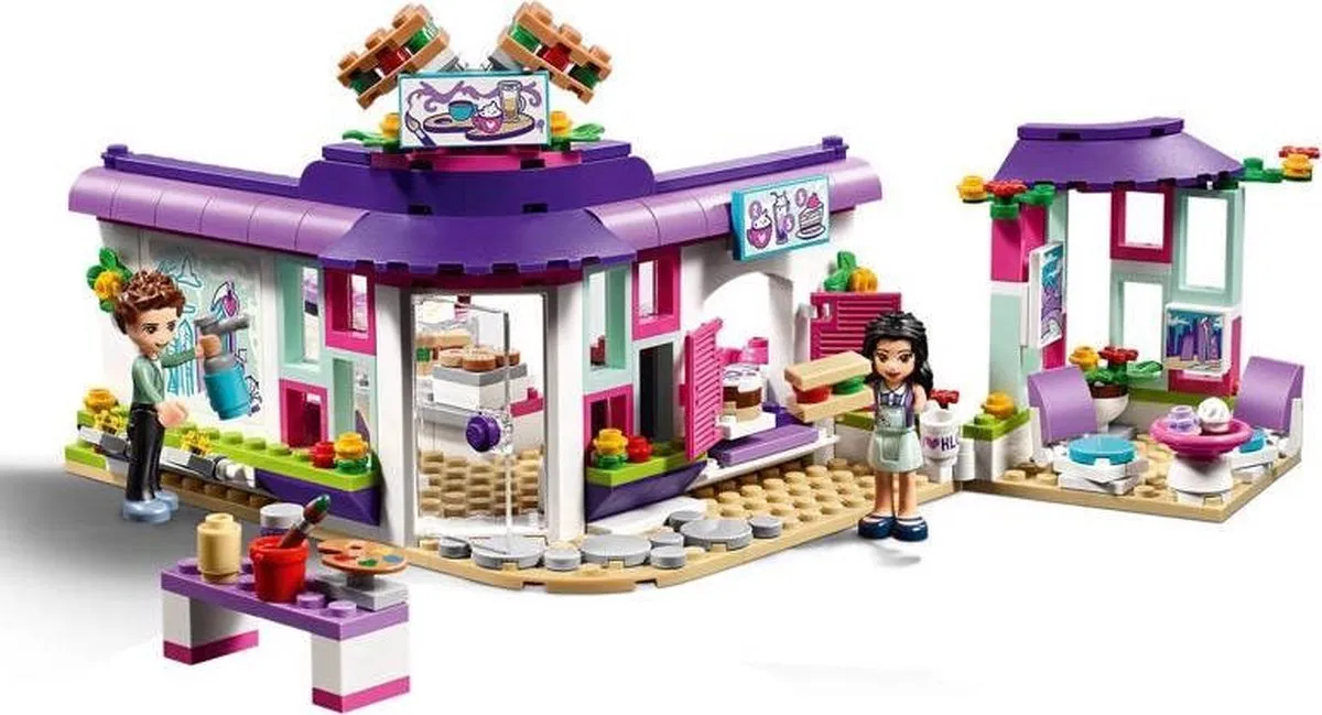LEGO Friends Emma's Kunstcafé 41336 - 378 Stukken