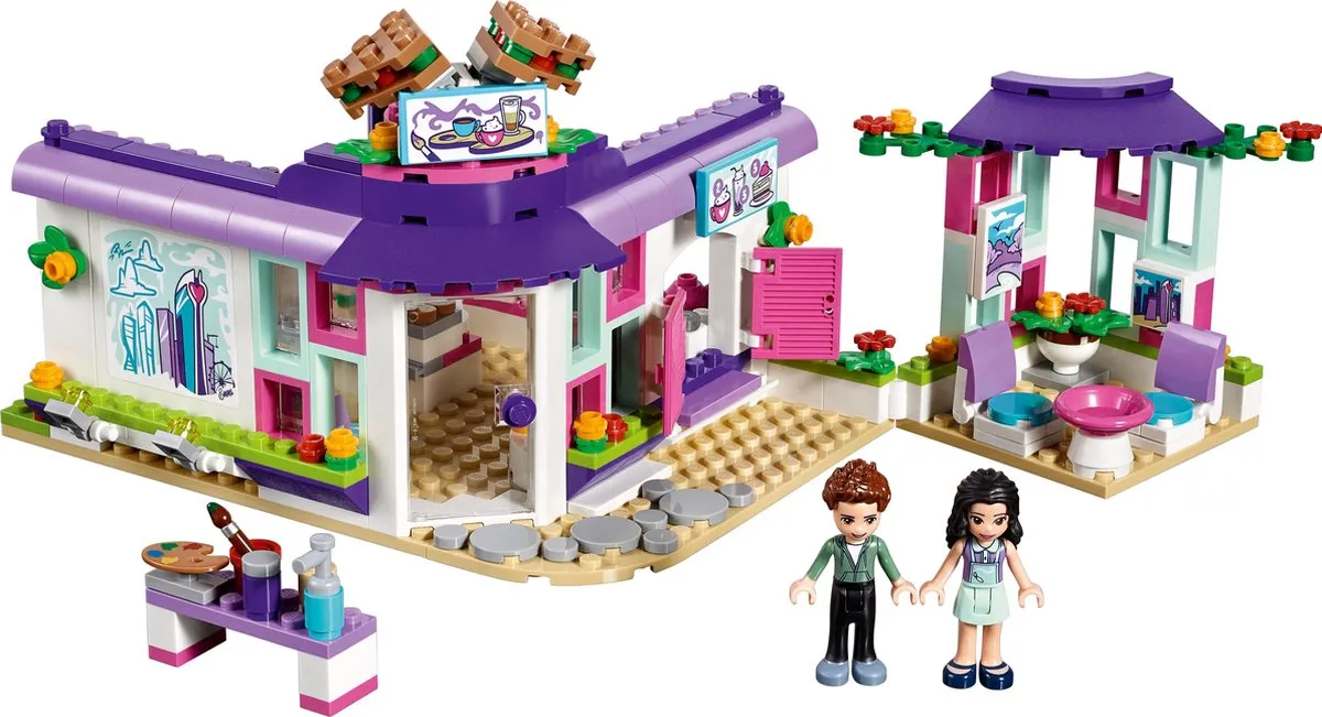 LEGO Friends Emma's Kunstcafé 41336 - 378 Stukken