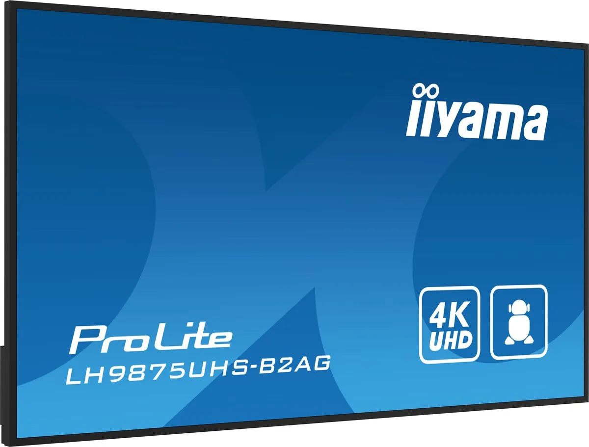iiyama LH9875UHS-B2AG Digitale Signage 97.5" 4K LED - 500 cd/m² - Android 11