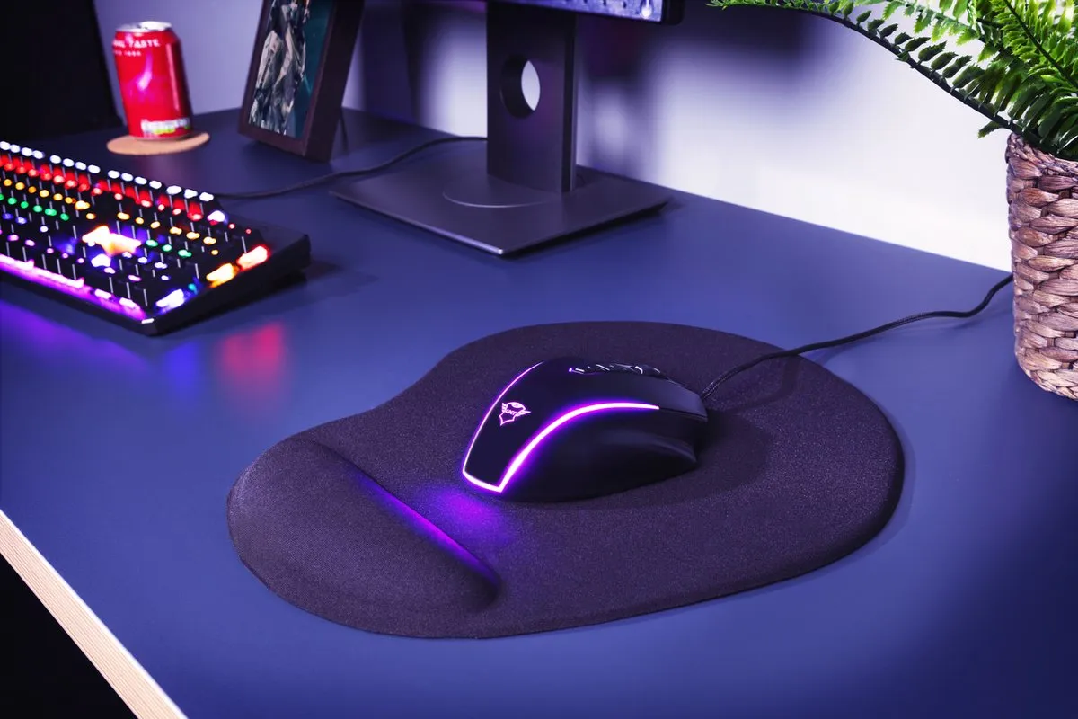 Trust GXT761 BIGFOOTXL Gel Mousepad - Zwart