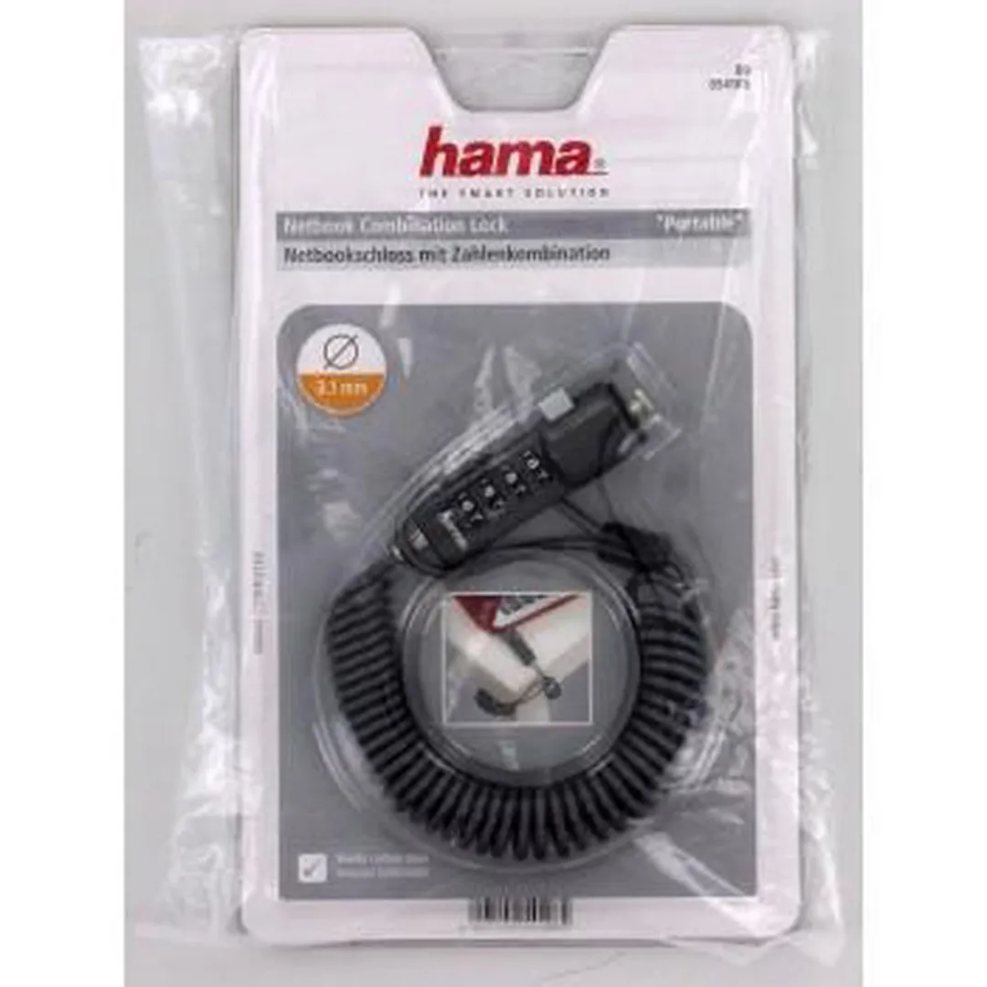 Hama Netbook Combination Lock - Antraciet - afbeelding 6 van 6