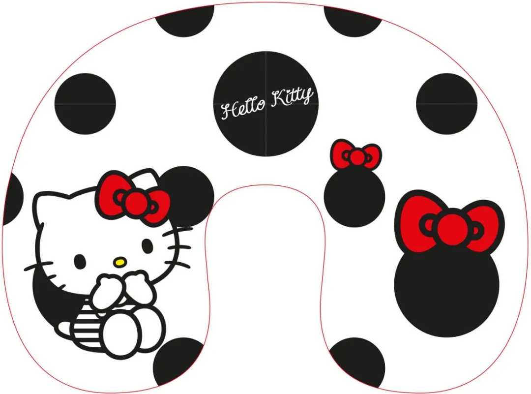 Hello Kitty Sanrio Reiskussen Wit
