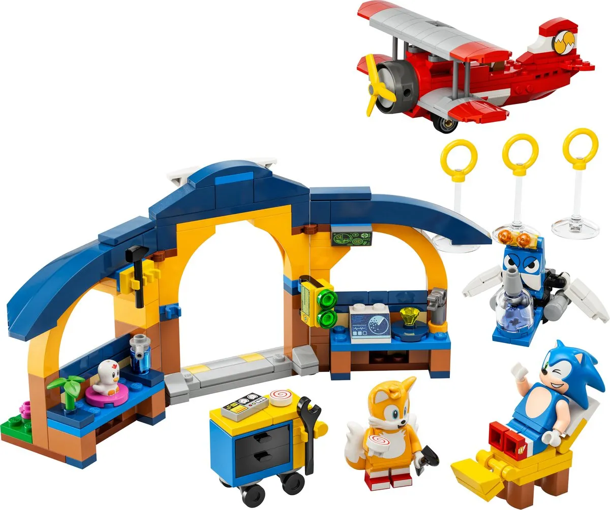 LEGO Sonic the Hedgehog Tails Werkplaats & Tornado 76991 - 376 Stukken - afbeelding 6 van 6
