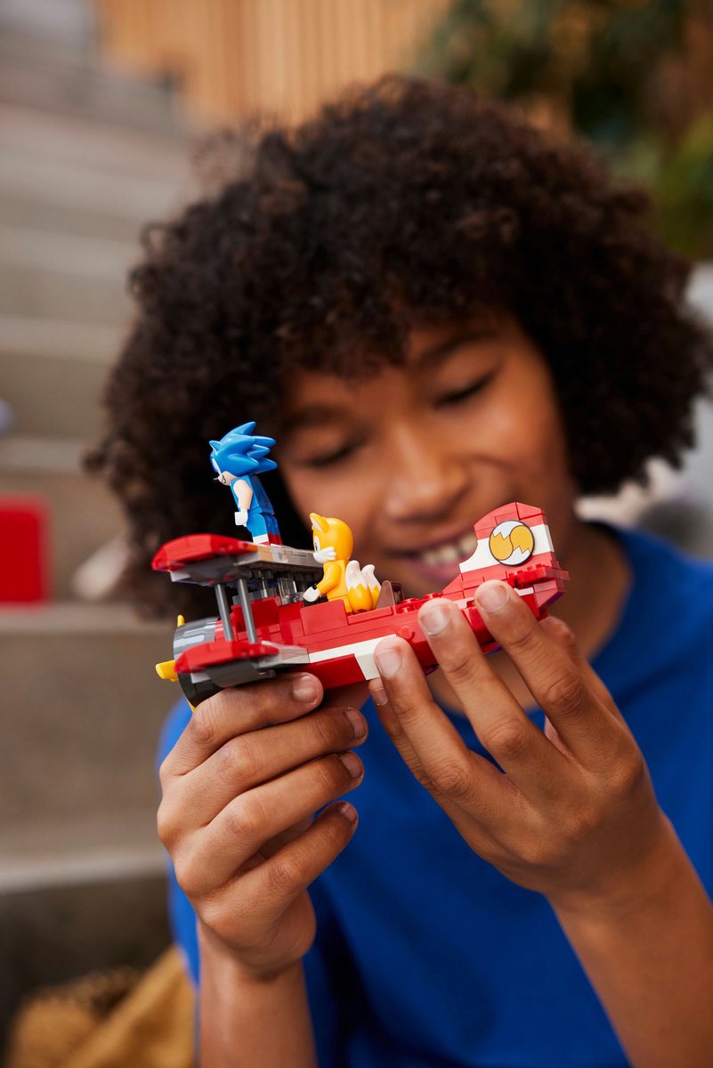 LEGO Sonic the Hedgehog Tails' werkplaats en Tornado vliegtuig - 76991