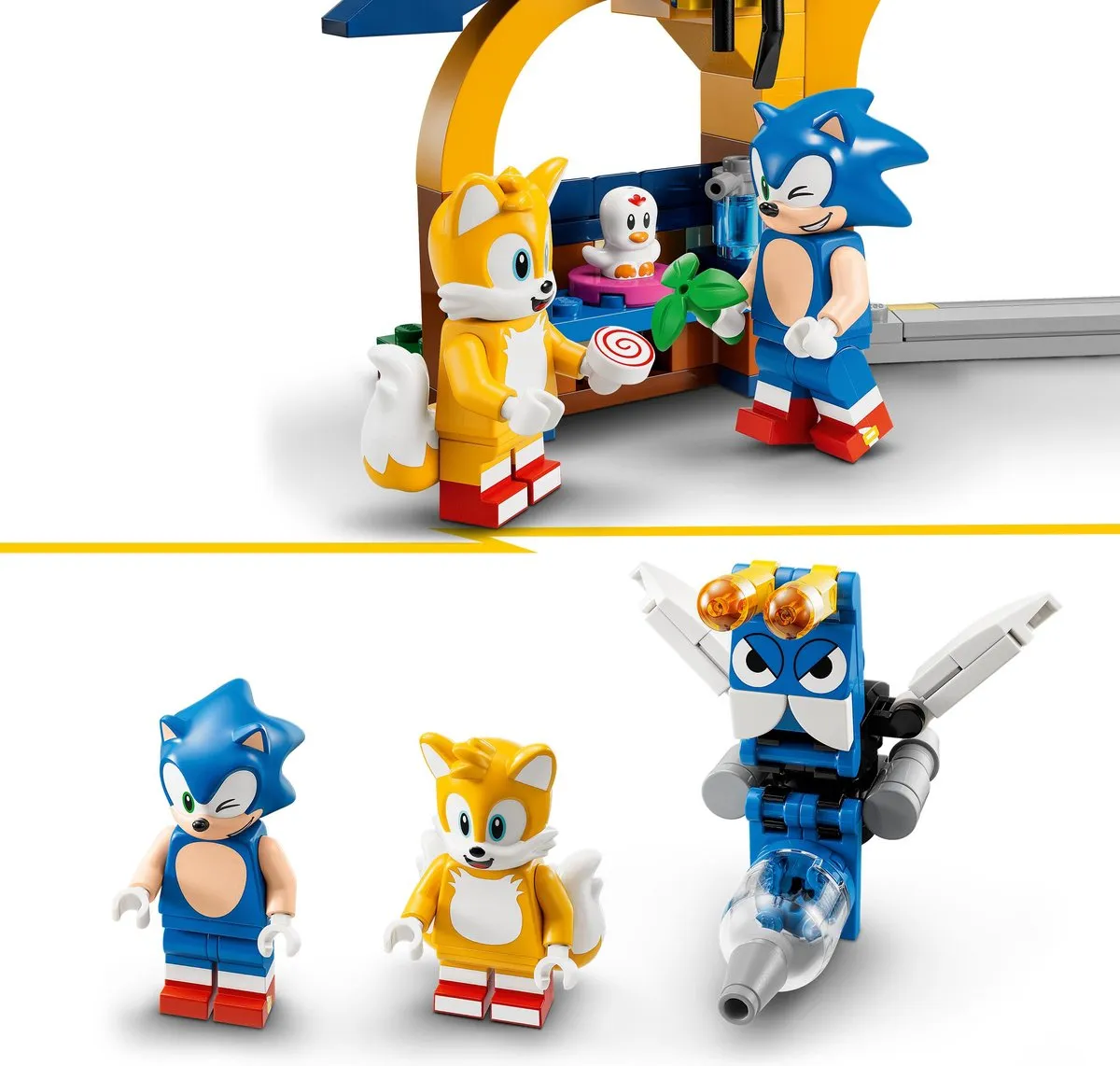 LEGO Sonic the Hedgehog Tails Werkplaats & Tornado 76991 - 376 Stukken - afbeelding 3 van 6