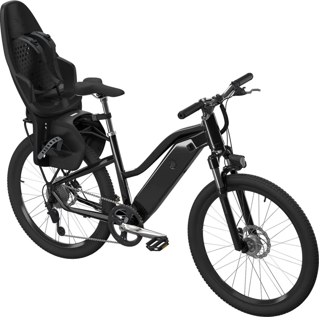 Thule Yepp 2 Maxi Fietsstoeltje Midnight Black - MIK HD