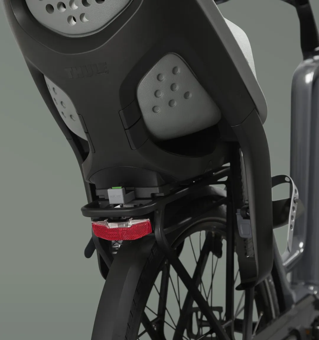 Thule Yepp 2 Maxi Fietsstoeltje Midnight Black - MIK HD