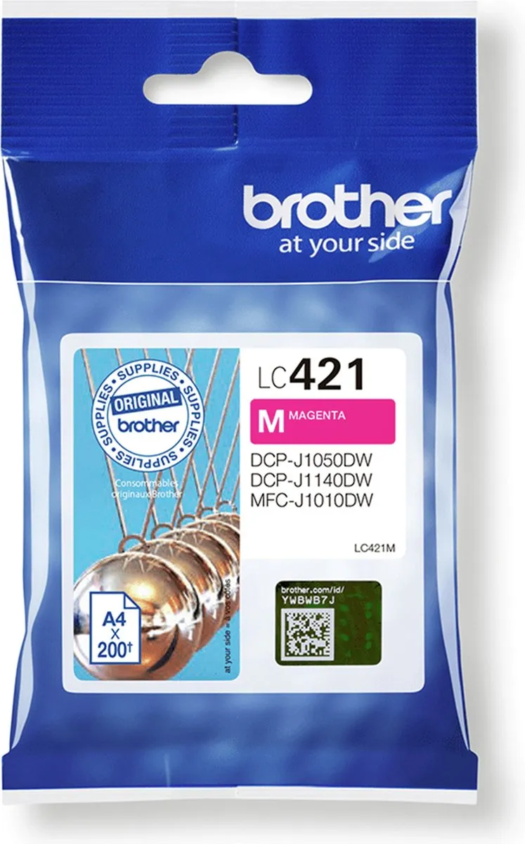 Brother LC-421M Cartridge - Magenta
