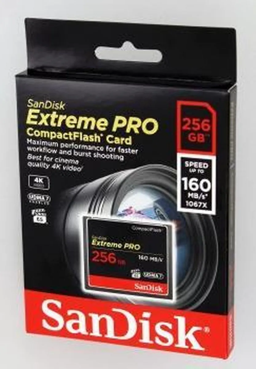 SANDISK - CompactFlash 256GB