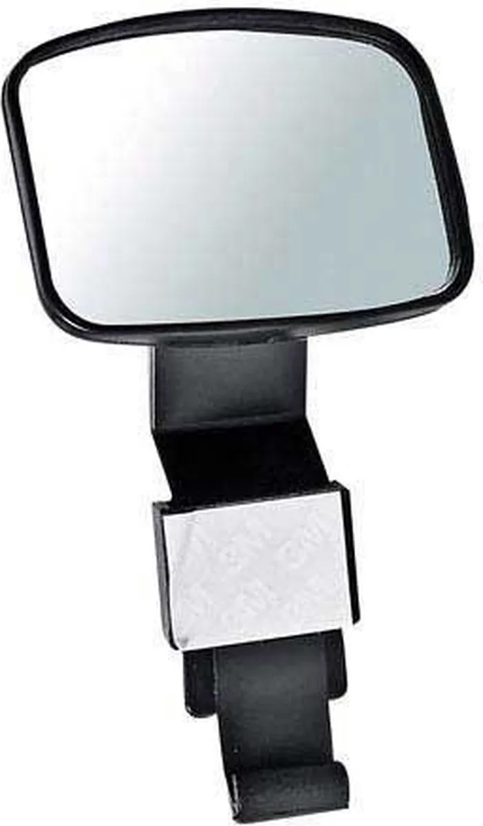 Lampa Ti-Vedo Convexe Achteruitkijkspiegel 80x60mm - Zwart - afbeelding 6 van 6