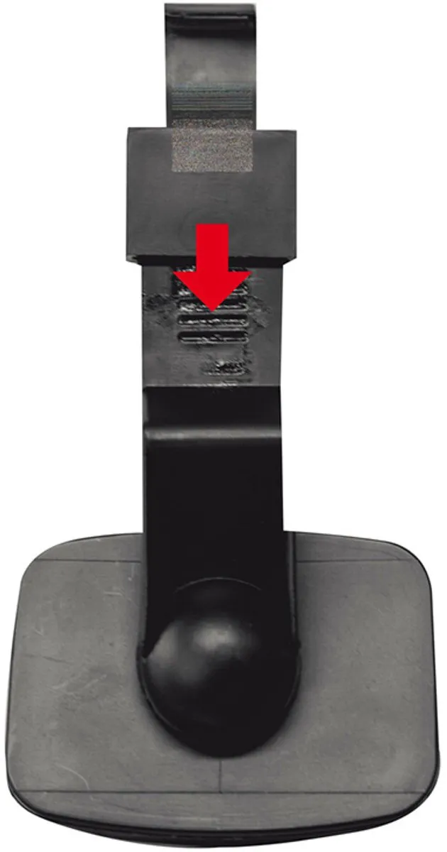 Lampa Ti-Vedo Convexe Achteruitkijkspiegel 80x60mm - Zwart