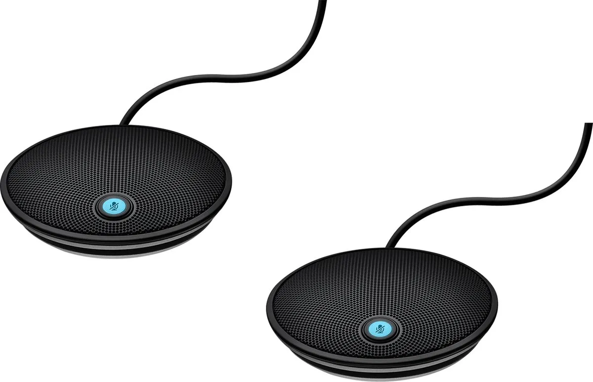 Logitech Group Expansion Microfoons 2x - Zwart