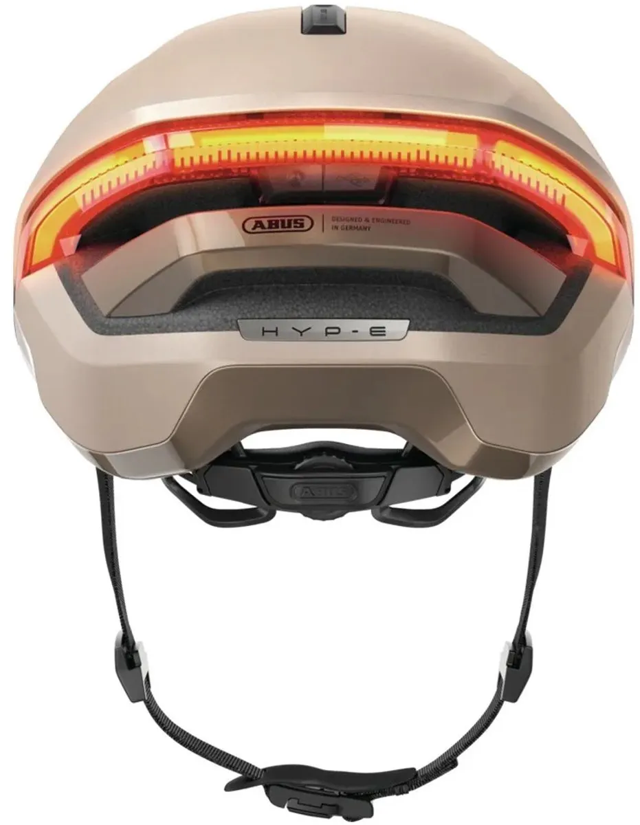 ABUS Hyp-E Fietshelm M/L - Champagne Gold