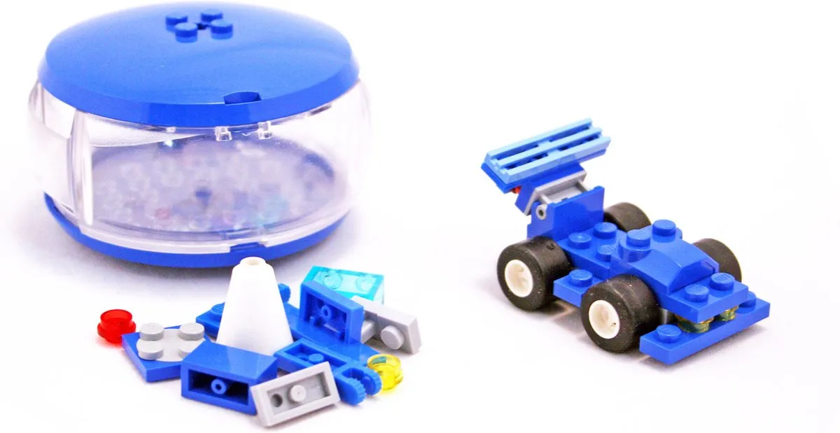 LEGO 4347 Auto Pod - 39 Stuks - Blauw/Zwart