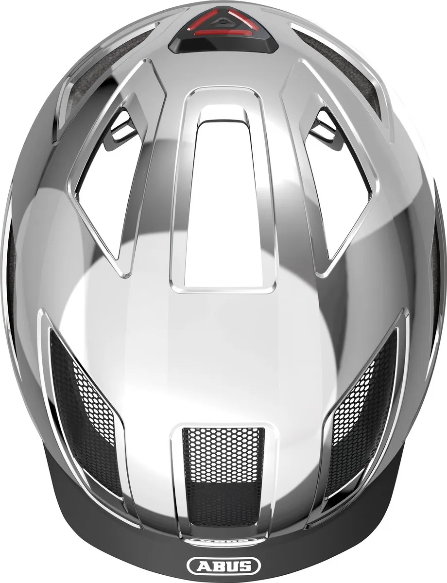 ABUS Hyban 2.0 Fietshelm L - Chrome Silver - 56-61cm