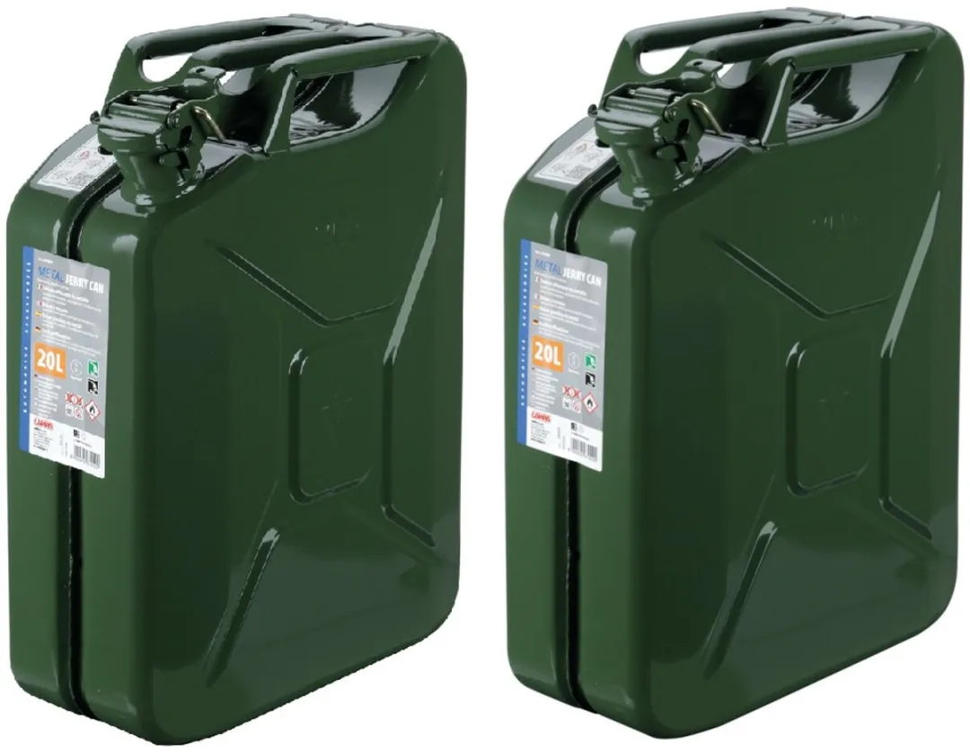 Lampa 2x Metalen Jerrycan 20L